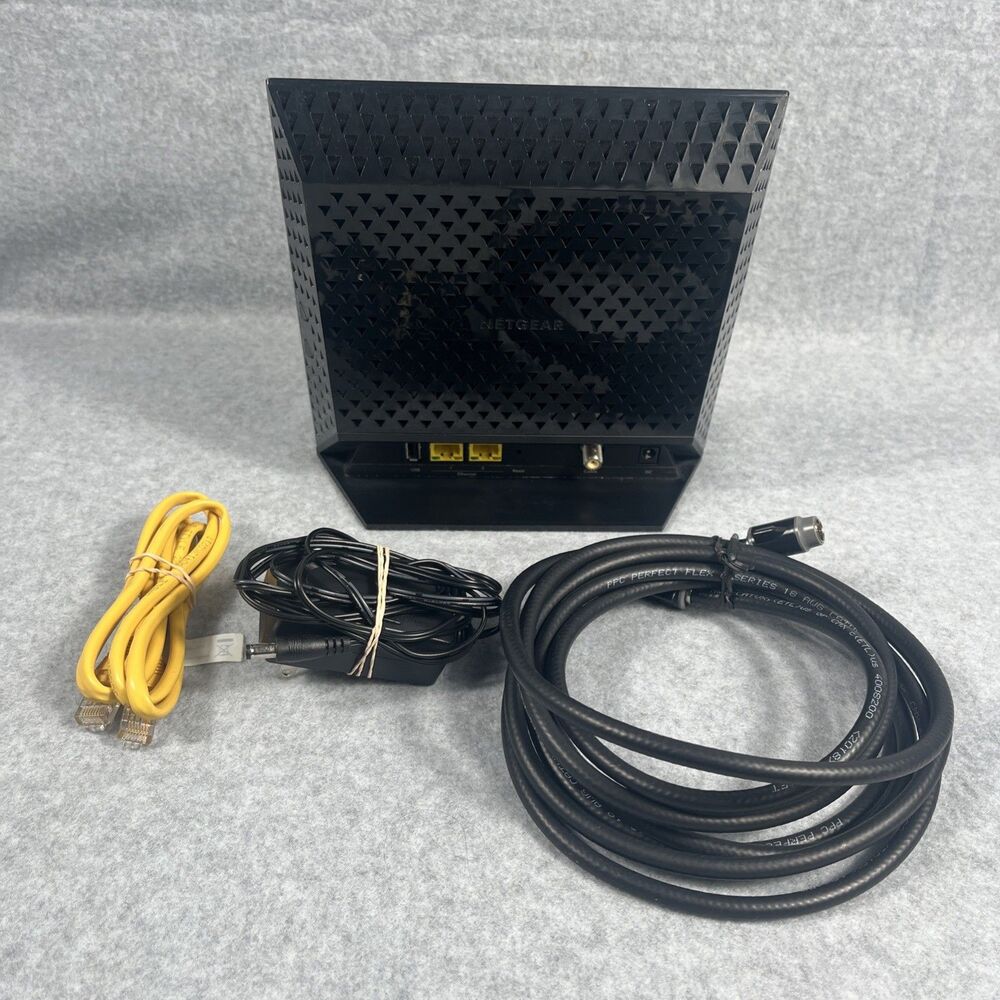 NETGEAR C6250 AC1600 Cable Modem WiFi Router Combo DOCSIS 3.0 Xfinity Spectrum - Picture 3 of 7